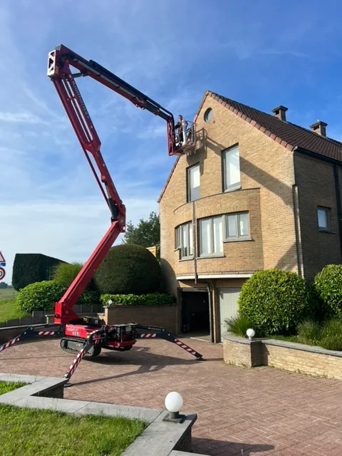 Nacelle élévatrice chantier résidentiel